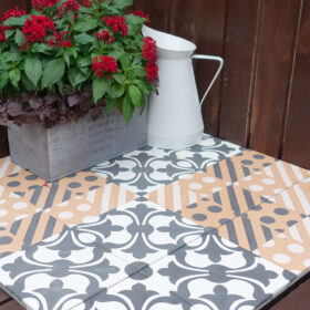 ヨーロピアンセメントタイル スクエア EC-S24.2 200角 セメント平板 かわいいタイル 高品質，格安 ヨーロピアンセメントタイル スクエア EC-S24.2 200角